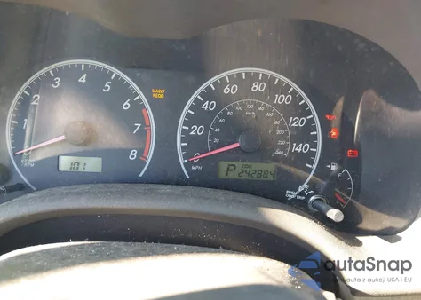 2010 Toyota Corolla Le из США, поврежденный, VIN 2T1BU4EE7AC237990